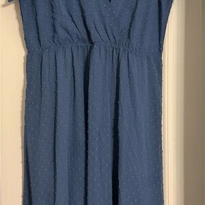 Amazon Women's Blue Midi Dress